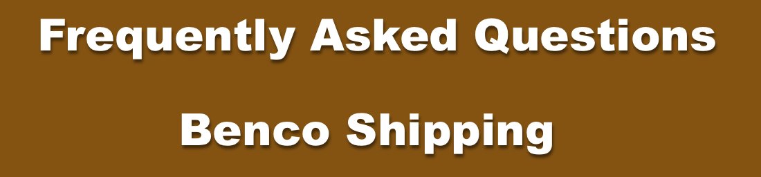 the Benco Shipping  Blog